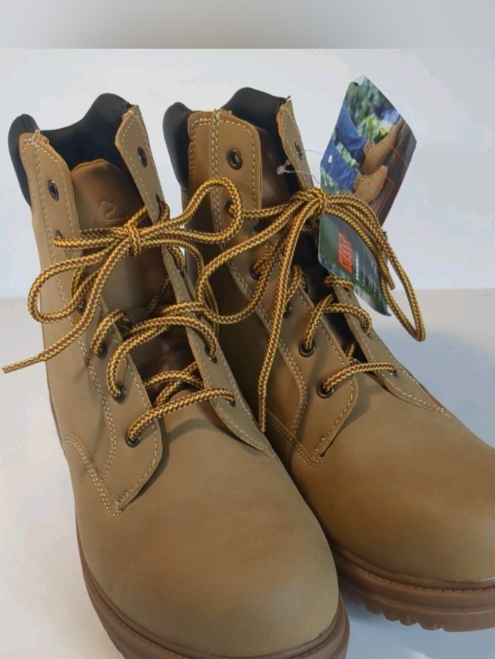 Ozark Trail Men’s Lifestyle Boots Troy II Wheat New Size 8